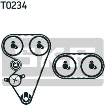Timing Belt Kit VKMA 07306 - image 2
