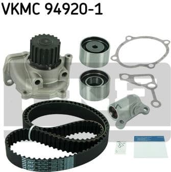 Timing belt kit with water pump VKMC 94920-1 - image 3