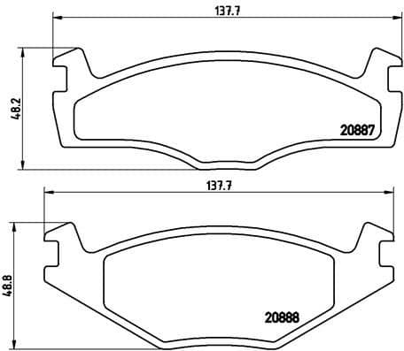 Brake Pad Set, disc brake PRIME LINE P85012