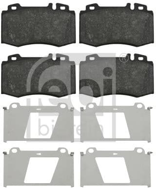 Brake Pad Set, disc brake 16454