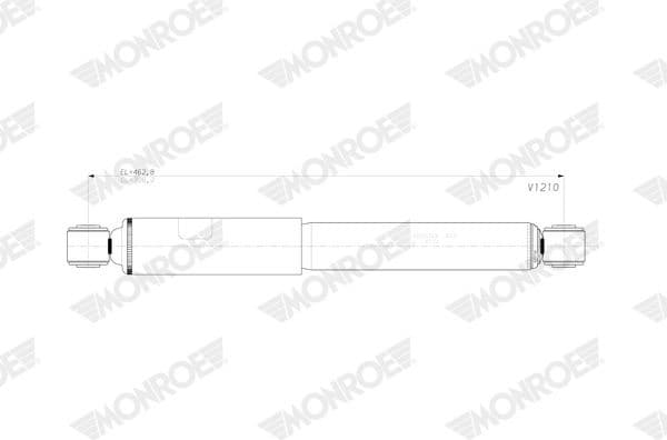 Shock Absorber VAN-MAGNUM V1210 - image 2