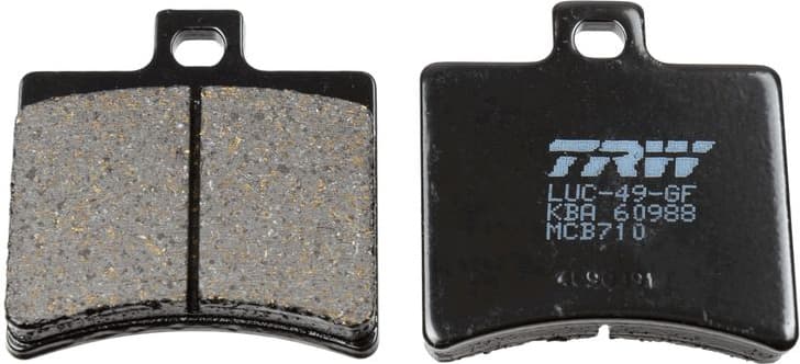 Brake Pad Set, disc brake Organic Allround MCB710