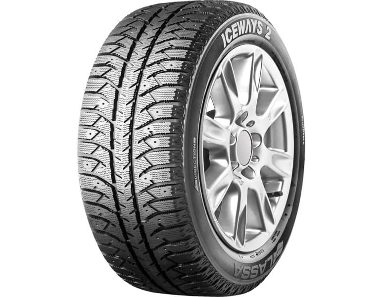 Winter tyres 185/70R14 LASSA ICEWAYS 2 88T Studdable DEB71 3PMSF IceGrip M+S