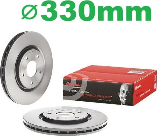 Brake disc, 1pcs FRONT, Top Quality 09.N248.11