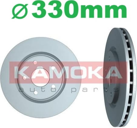 Brake discs kit front (2pcs) 103342