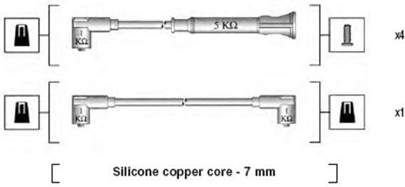 Ignition Cable Kit 941075270562