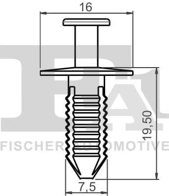 Clip, trim/protection strip 14-20007.5 - image 2