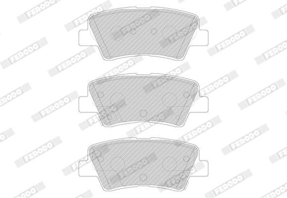 Brake pads rear, Top Quality FDB4833 - image 2