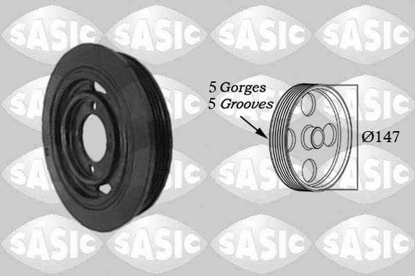 Belt Pulley, crankshaft 2156009
