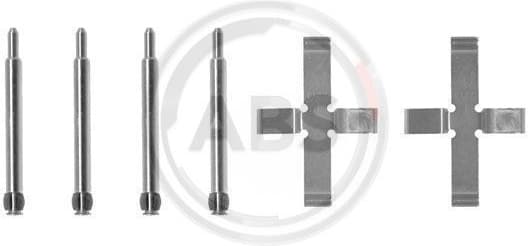 Accessory Kit, disc brake pad 0980Q