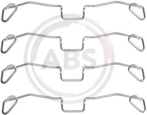 Accessory Kit, disc brake pad 1633Q