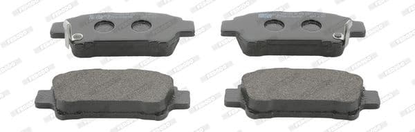Brake pads rear, Top Quality FDB1530 - image 2