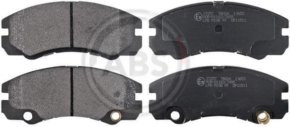 Brake Pad Set, disc brake 37257