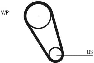 Water Pump & Timing Belt Kit CT1185WP6