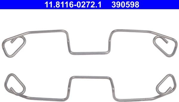 Spring, brake caliper 11.8116-0272.1 - image 3