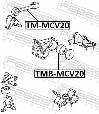 Mounting, engine TM-MCV20 - image 2