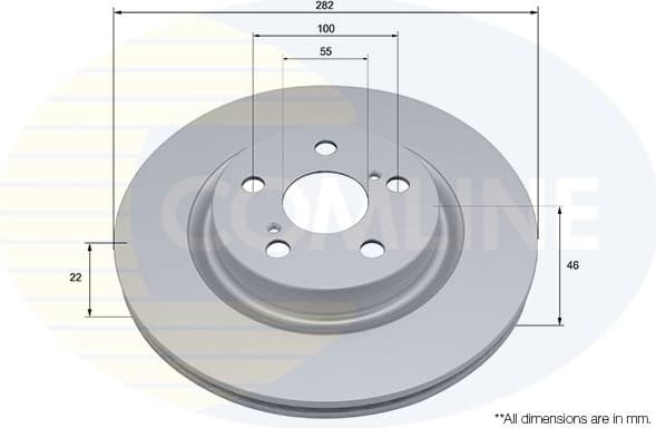 Brake Disc COATED ADC5234V