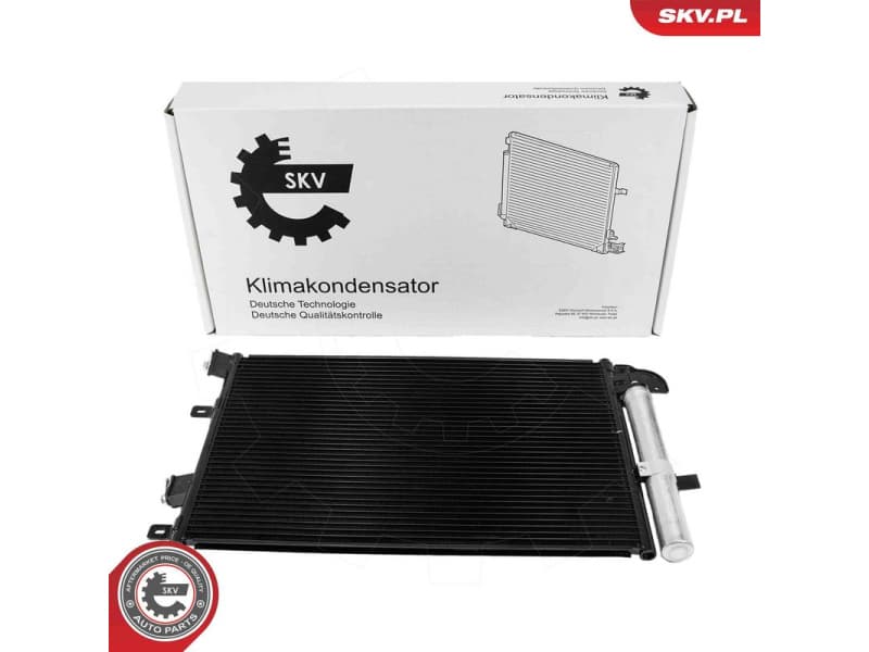 Condenser, air conditioning 86SKV306
