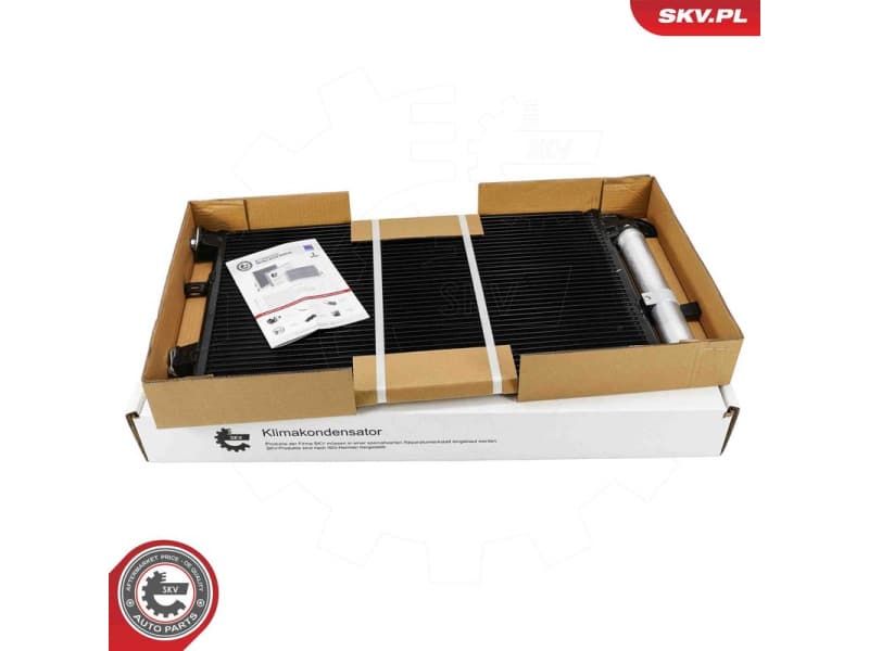 Condenser, air conditioning 86SKV306 - image 5