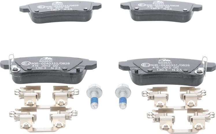 Brake Pad Set, disc brake 13.0460-2651.2 - image 2