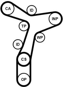 Timing Belt Kit CT1229K2 PRO - image 2