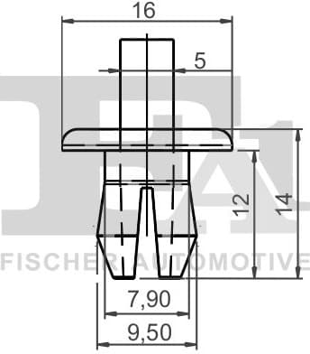 Clip, trim/protection strip 11-20009.5 - image 2