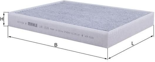 Filter, cabin air LAK1526