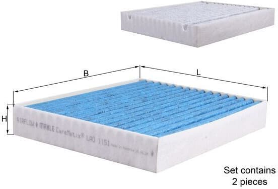 Filter, cabin air LAO1151/S