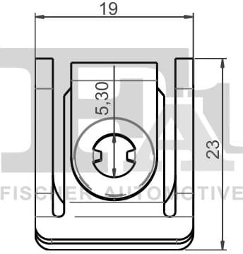 Clip, trim/protection strip 11-40117.5 - image 2