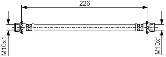 Brake Hose 1 987 481 A35 - image 10