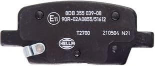Brake Pad Set, disc brake 8DB 355 039-081 - image 2