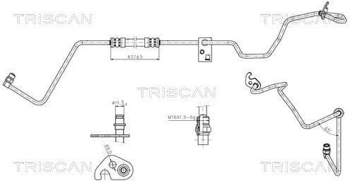Hydraulic Hose, steering 8516 16043
