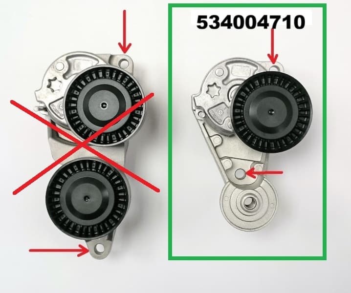 Tensioner belt 534004710