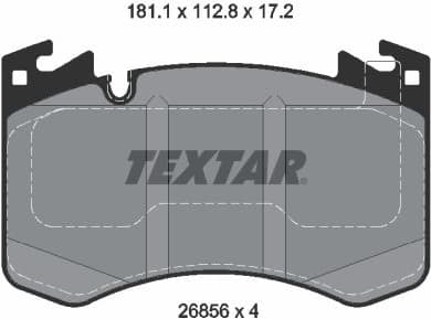 Brake Pad Set, disc brake 2685601