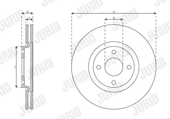 Brake Disc COAT+ 563687JC - image 3
