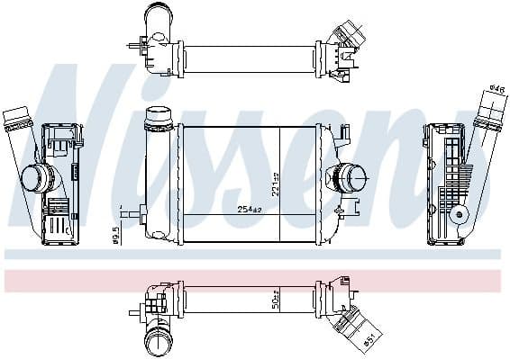 Charge Air Cooler ** FIRST FIT ** 961363 - image 5