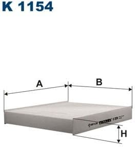 Filter, cabin air K1154