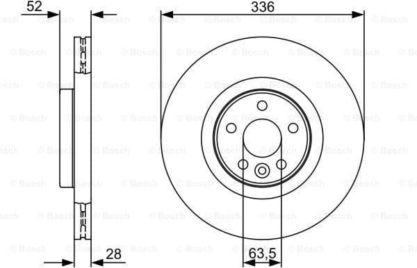 Brake Disc 0986479395