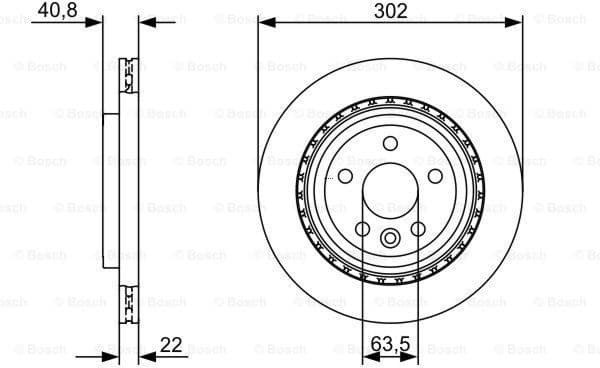 Brake Disc 0986479398 - image 6