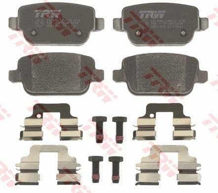Brake pads rear, Top Quality GDB1732 - image 2
