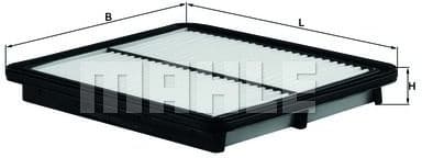 Filter air LX1955 - image 2