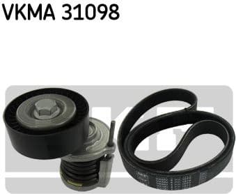 V-ribbed Belt Set VKMA 31098