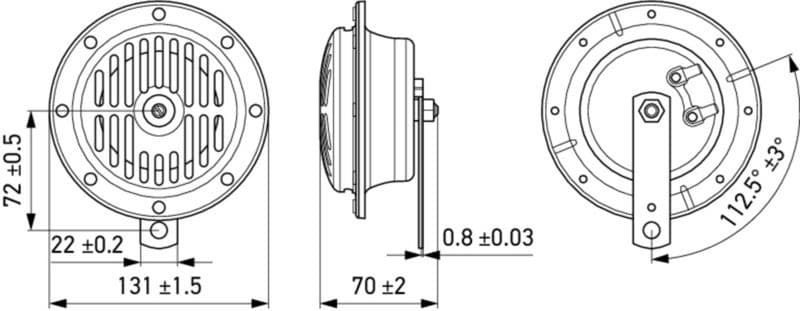 Signal Horn 3CA 004 811-031