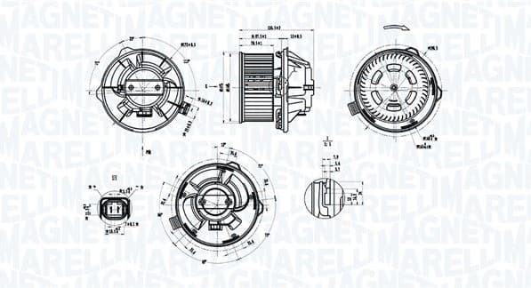 Interior Blower 069412389010 - image 2