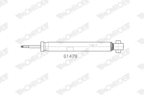 Shock Absorber MONROE ORIGINAL (Gas Technology) G1479