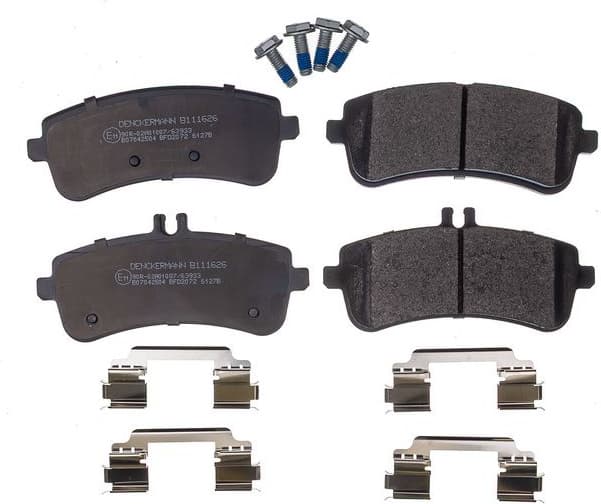 Brake Pad Set, disc brake B111626