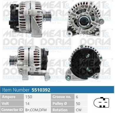 Alternator 5510392