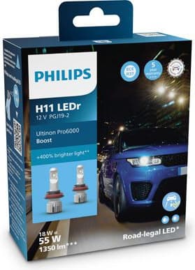 Bulb Ultinon Pro6000 Boost H11 LEDr 11362U60BX2