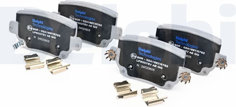 Brake Pad Set, disc brake LP5037EV