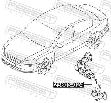 Sensor, headlight levelling 23603-024 - image 2